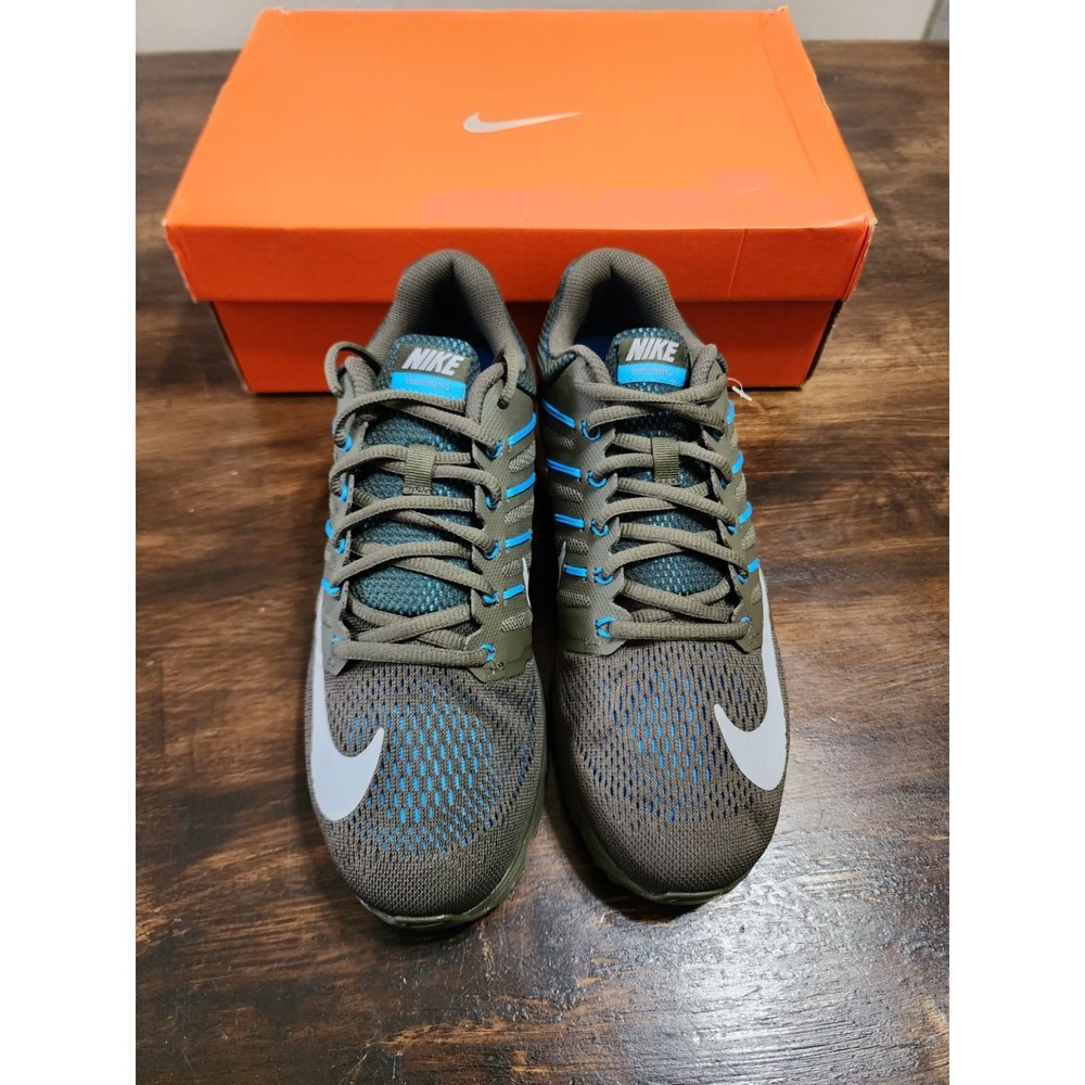 Nike Air Max Excellerate 4 Cargo Khaki Wolf Grey Dead Stock 806770-300 Men's 8.5